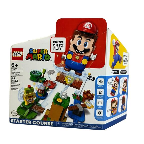 Lego 71360 Adventures with Mario Starter Course 231 Pieces Super Mario - Picture 1 of 9